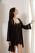 Flourish Gown Set 3156 - Black