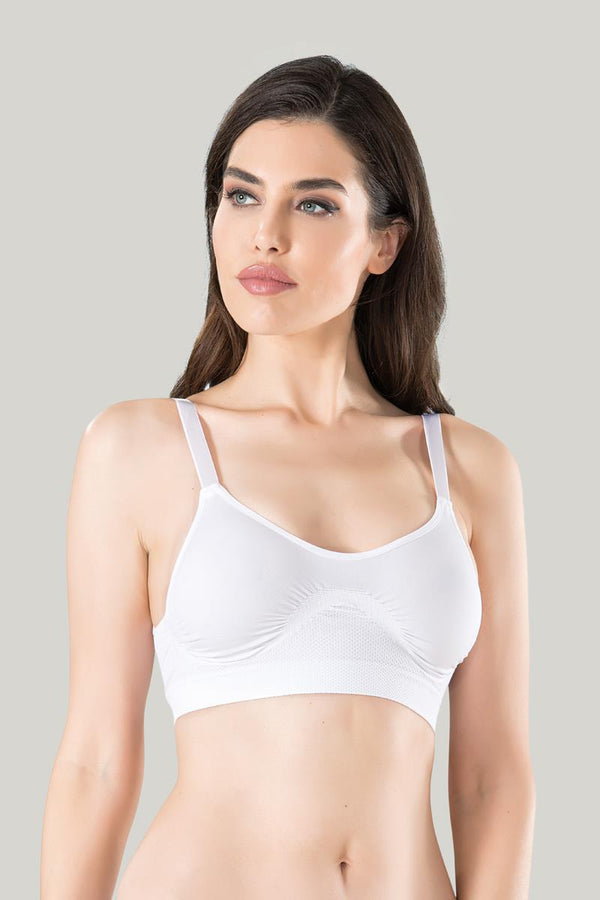 Miss Fit Air Bra-white