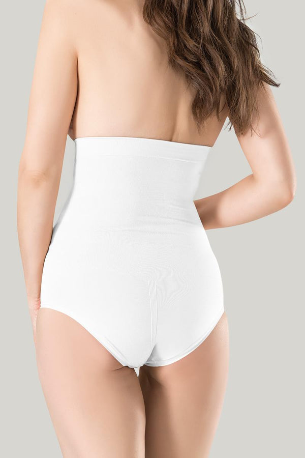 Miss Fit Control Brief-white