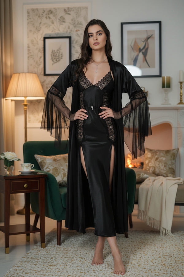 Nightdress-Gown Set