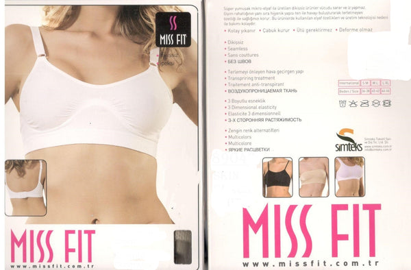 Miss Fit Air Bra-Black