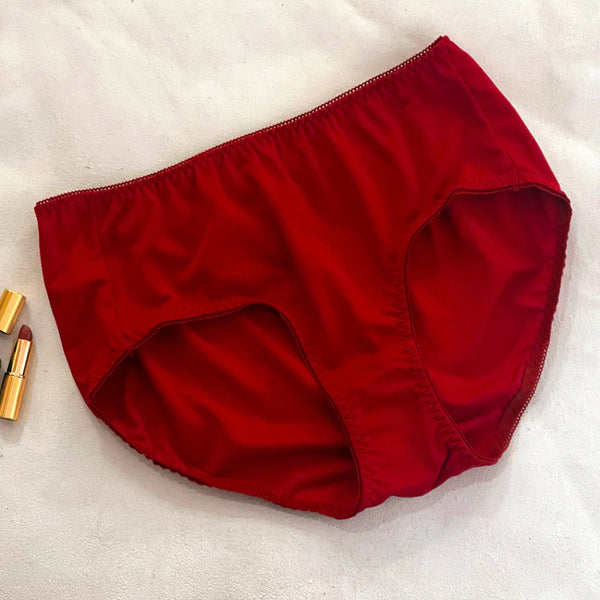 Amoreena Brief - Maroon