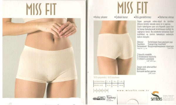 Miss Fit Boxer-Black