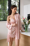 Flourish Gown Set 3156 - Pudra