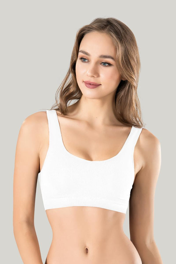 Miss Fit Air Bra-White