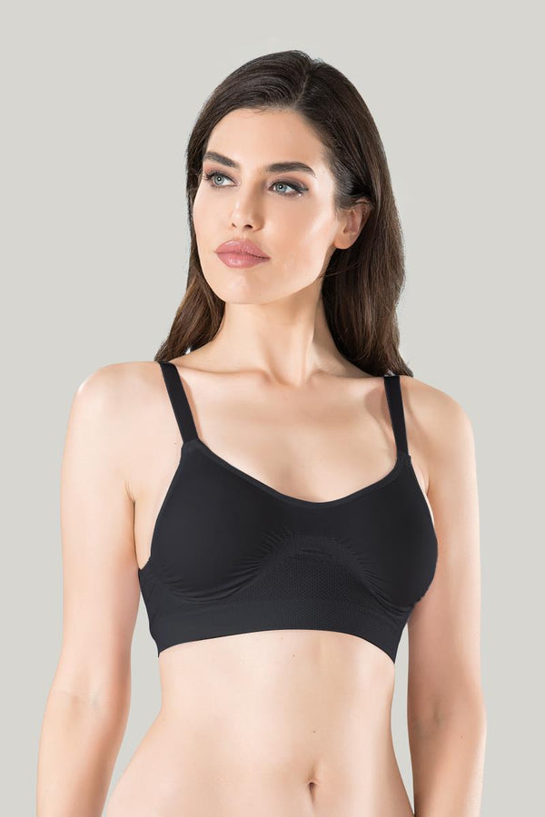 Miss Fit Air Bra-Black