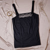 Camisole 002 Cotton - Black