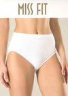 Miss Fit Brief White