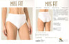 Miss Fit Brief White